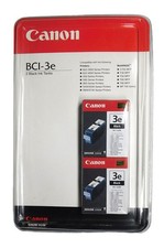 Canon BCI-3e/4479A269AA Black 2 Pack Ink Cartridge - New in Box picture