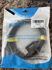 BENFEI DisplayPort to DP 2 PACK B_163Black picture