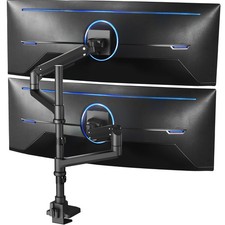 VIVO Pneumatic Arm Dual Ultrawide Monitor Desk Mount for Computer Screens to 49