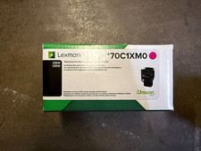 Lexmark 70C1XM0 Extra High Yield MAGENTA Toner Cartridge UNOPENED picture