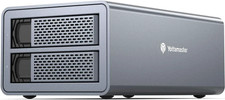 Yottamaster 2 Bay Hard Drive Enclosure, Aluminum USB 3.0 Extranal HDD Enclosure picture