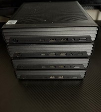 Lot of 4 HP EliteDesk 800 G6 Mini Barebones PCs No RAM SSD Power Adapter picture