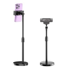 Telescopic Webcam Tripod Stand for Desk with Phone Holder, Desktop Webcam  picture