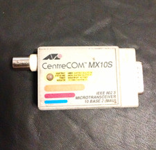 Allied Telesis CentreCOM AT-MX10S 10BASE2 MAU Microtransceiver BNC-DB15 picture