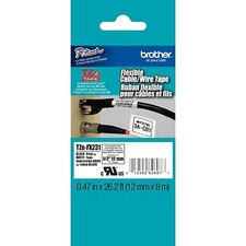 Brother TZFX231 1/2 Flexible cable TZ label tape PT1290RS PTH100 PTH300 PTH300LI picture