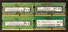 LOT OF 4 | Mixed Speeds 8GB PC4 2400T/2666V/3200AA(2) SODIMM Laptop RAM picture