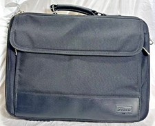 Targus Computer Bag Carrying Case Briefcase medium/small Laptop Notebook Leather picture