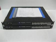 Foundry Lot of 2 FWS624-POE FastIron WS 20 10/100 Mbps PoE ports 4-RJ45/SFP 1-GE picture
