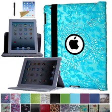 For iPad 5th Generation 2017 9.7 A1822 A1823  Rotating Smart Case Magnetic Cover picture
