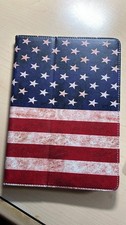 magnetic protective case for Apple iPad Air 1st Gen - Rustic American Flag picture