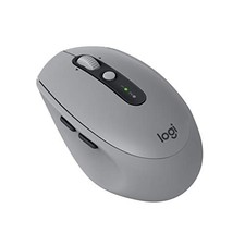 Logitech Wireless Mouse Bluetbooth Unifying 7Button M590MG Mid Gray Tonal picture
