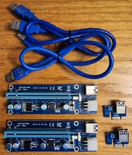 PCI-E Riser PCE164P-NO3 VER006C Adapter Card, Pack of 2 picture