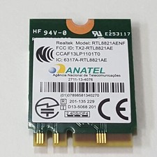 Genuine Realtek RTL8821AENF Dual Band NGFF M.2 WiFi + BT 4.0 Card SW10A11648  picture