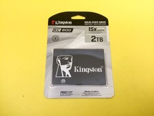 Kingston KC600 2TB SATA 6Gb/s 2.5in Internal SSD SKC600/2048G New Sealed picture