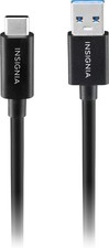 Insignia- 3.3USB to USB-C 3.2 Gen 2 Superspeed+ 10Gbps Cable - Black picture