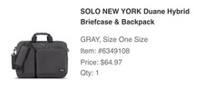 NWT Solo New York Duane 16