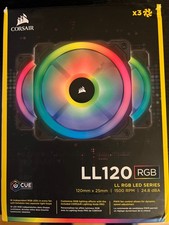 CORSAIR LL120 RGB LED PWM Fan 120mm  - Pack of 3 picture