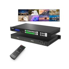 8x8 HDMI Matrix 4K, 8 in 8 Out HDMI Matrix Switcher & Splitter Rackmountable,... picture