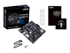 ASUS PRIME B450M-K II, AMD B450 Motherboard Socket AM4 Card 90MB1600-M0EAY0 picture