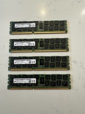 4X Micron 16GB 2RX4 PC3L 12800R Ram Memory Modules MT36KSF2G72PZ picture