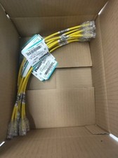 Panduit UTP28SP0.3MYL/YL Cat6 28 AWG Network Patch Cable/Cord, 0.3M Yellow ~STSI picture