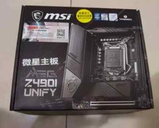 MSI MEG Z490I UNIFY Motherboard Mini-ITX Intel Z490 LGA1200 DDR4 SATA3 M.2 WIFI picture