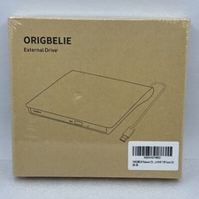Origbelie External CD/DVD Drive for Laptop, USB 3.0 CD Burner BT524 Laptop PC picture