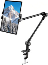Tablet Stand Holder for iPad Phone Mount 27 Inch Adjustable Long Arm Webcam picture