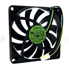 Everflow R128010BU 80mm 10mm Slim Cooler Heatsink Fan 80X80X10mm Dual Ball picture