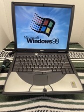 Vintage Dell Inspiron 4150 Pentium III Windows 98 DOS Compatible Laptop Serial picture
