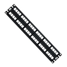 Panduit - NKFP48Y - Panduit Modular Patch Panel - 48 - 48 Port(s) - 48 x RJ-11 picture