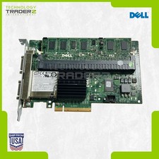 J155F Dell PERC 6/E 512MB 2-Port PCI-E RAID Controller 0J155F W/ 1x Battery picture