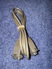 Apple Macintosh Era 590-0917-A  9PIN/9PIN Cable 6 ft Grey Vintage OEM picture