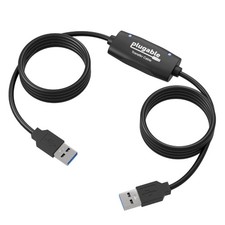 USB Transfer Cable, Unlimited Use, Transfer Data Between 2 Windows PC's, with... picture