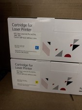 Xerox Everyday HP 202X Compatible Toner Set CF501X CF502X Cyan Yellow New Sealed picture