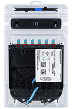 Corning CCH-CS12-E4-P00QE Splice Cassette, 12 Fiber, LC Duplex MM 50 OM4 ~STSI picture