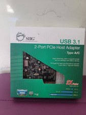 SIIG USB 3.1 2-Port PCIe Host Adapter Port Expansion Card - 2x USB Type-A 10GB/s picture