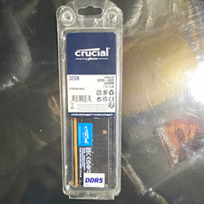 Crucial 32GB DDR5-4800 UDIMM DDR5 SDRAM 288-Pin Non-ECC CT32G48C40U5 picture