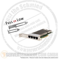 Dell Intel 0K5V44 X710-T4 4x 10GbE Network 10 Gigabit LAN Controller PCIe x8 Qua picture