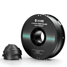 Black ePA-CF Nylon Carbon Fiber 3D Printer Filament 1.75mm 1kg Spool picture