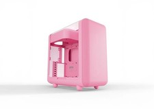 HYTE CS-HYTE-X50G-SM X50 Mid-Tower ATX Case Acoustic Glass Strawberry Milk Case picture