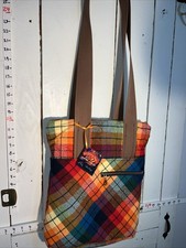 Teacher Laptop Bag – Wool Plaid Handmade Carry Case | 0187-1 picture