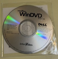 SEALED Dell Vintage 1999 InterVideo WinDVD 4.0 Software For Computers DVD Player picture