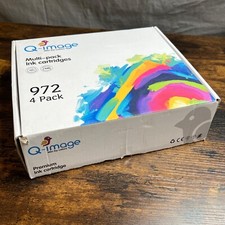 Q-Image Multi Pack Ink Cartridges 972 4 Pack Black Yellow Cyan Magenta Printer picture