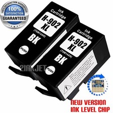2pk 902XL Black Ink Cartridge for HP 902 Officejet Pro 6960 6968 6970 6975 6978 picture