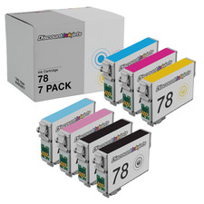 7PK Ink Cartridges for Epson T078 Artisan 50 T0781 T0782 T0783 T0784 T0785 T0786 picture
