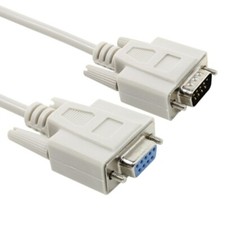 5M 15FT 9 Pin Extension Cable Serial Direct Male to Female RS232 DB9 M-F picture