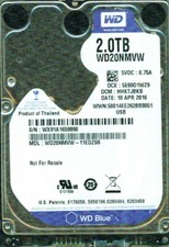 WD20NMVW-11EDZS6,  DCM: HHKTJBKB  WD 2TB, USB 3.0  WX91 APR 2016 picture
