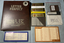 LETTER PERFECT Atari 400/800 Computer Software Disks+RARE 40ln Cartridge TESTED picture