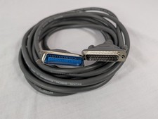 Vintage Belkin Printer Parallel Cable DB25 Male to Centronics 36 Connector 15ft picture